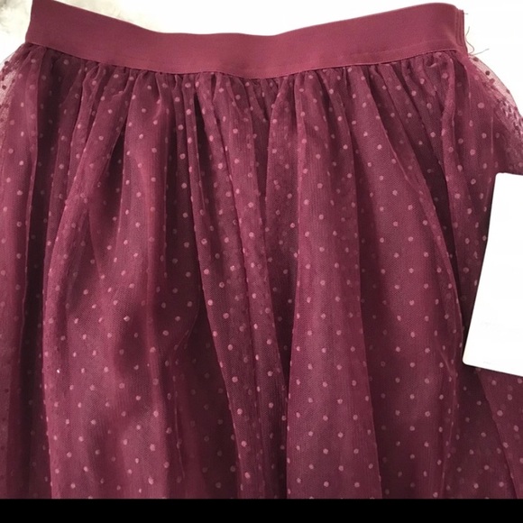 NWT ANTHROPOLOGIE Iris Tulle Skirt size Med - Picture 2 of 5